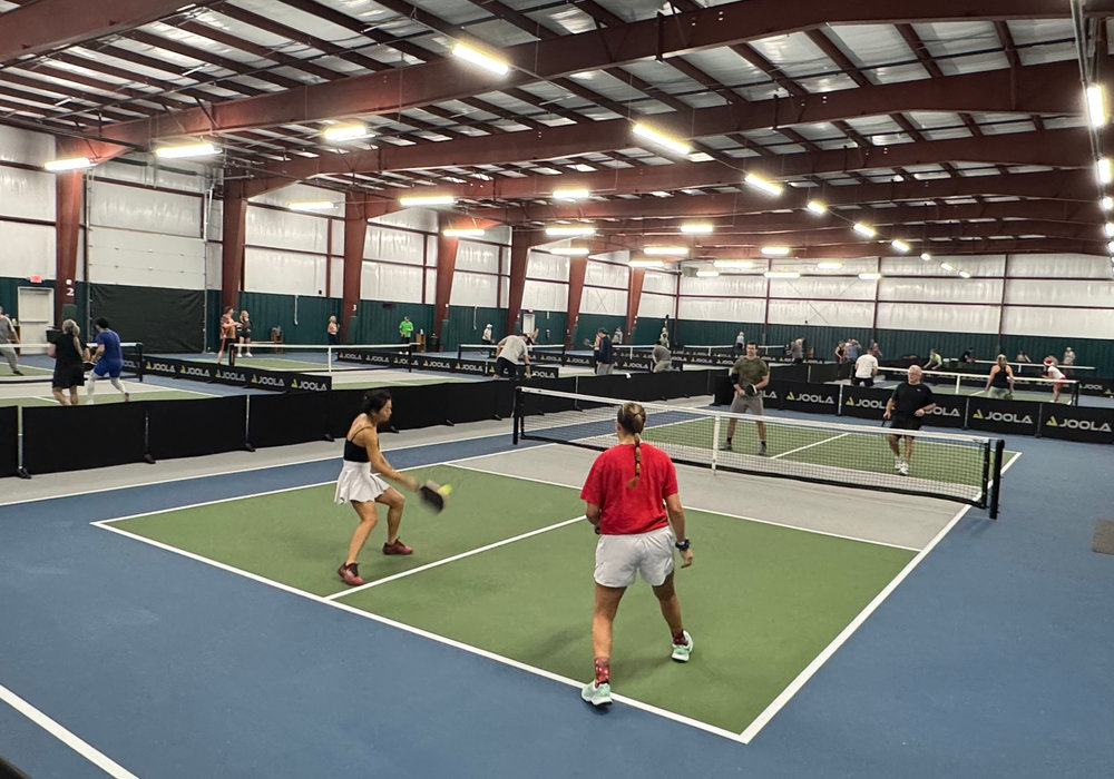 IPC East indoor pickleball courts